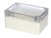 100*70 * 50mm transparent cover waterproof junction box with ear plastic junction box with ear waterproof box sealed box