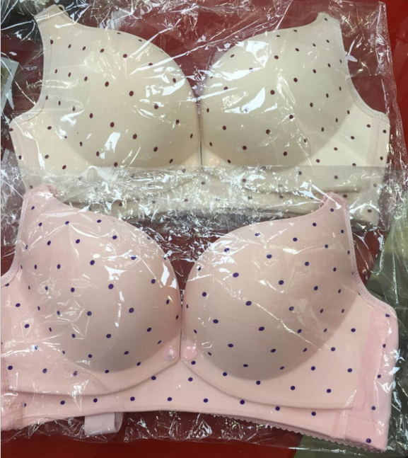 Pure cotton underwear lactation bra lactation postpartum anti-drooping pregnant woman front opening buckle coalestation without steel ring thin cup