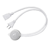 220V supermarket electric fan sensor with plug LED light waterproof outdoor smart infrared human body sensor switch