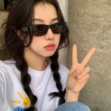 Розовые ретро солнцезащитные очки с буквами, изысканный стиль, европейский стиль