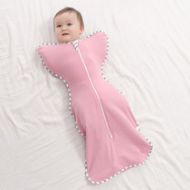 Cross-border Baby Drops Style Package Sleeping Bag Newborn Baby Swaddle Towel Baby Anti Kick Quilt Air Conditioning Sleeping Bag Pure Cotton