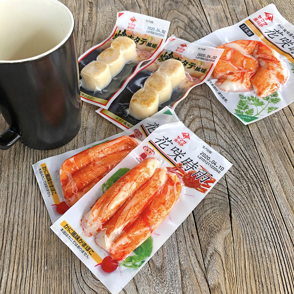 Yamasa Crab Meat Crab Flavor Stick Crab Willow Scallop Scallop Meat Blooming Japanese-style Hand Shred Instant Crab Foot Stick