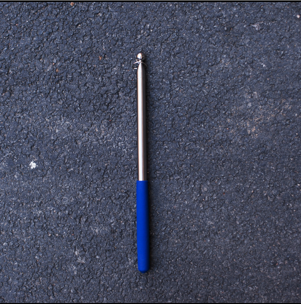 Guided lever 1 2 telescopic teaching whip quality stainless steel chess-guided chess-lever comfortable sponge handle