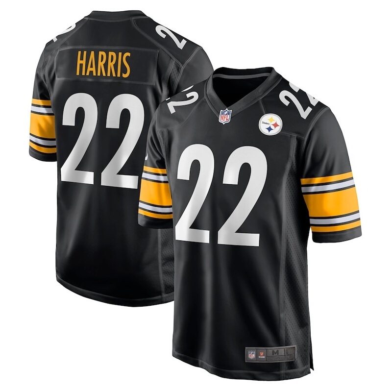 Nflsteelers Steelers No. 22 Harris14Pickens # 24Porter19 Embroidered Jersey