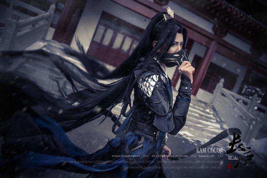 (Qi Xin Cabinet Show) - Four Seas Qingping-Kill Wolf Long Geng COS Second Batch of End