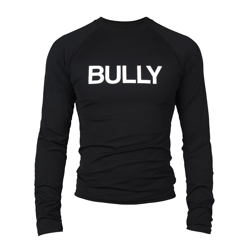 *Rye Chasin Bully Bullying Sharkskin Tight-Fitting Stretchy Racing Sports Functional Base Layer Long-Sleeve *Rye Chasin Bully Bullying Sharkskin Tight-Fitting Stretchy Racing Sports Functional Base Layer Long-Sleeve