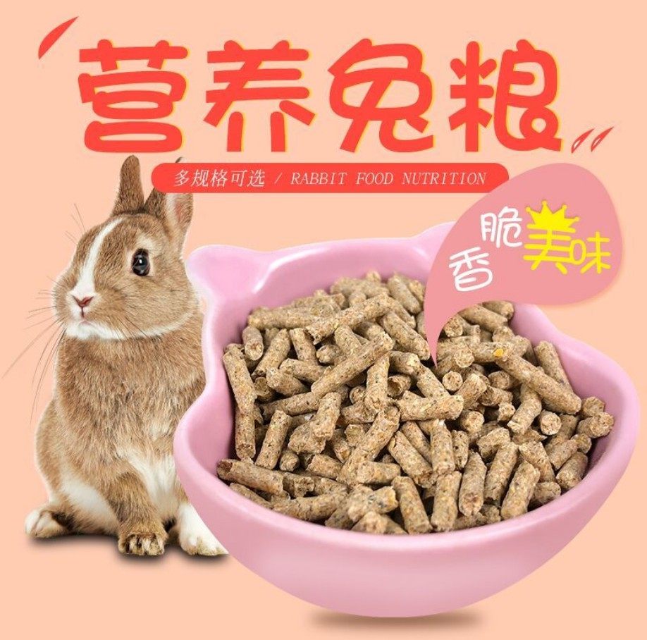 Pet Rabbit Rabbit Grain Rabbit Feed Rabbit Food Rabbit grain staple food for young Rabbit pituitary rabbit dwarf rabbit grain 5 catty