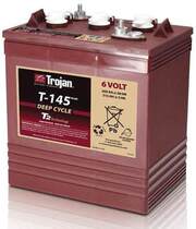 American original imported Qiu Jian battery T-145 suitable for aerial work platform golf cart battery