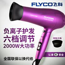 Feike hair dryer household silent negative ions do not hurt hair Super high-power hair care student hot and cold air w silent