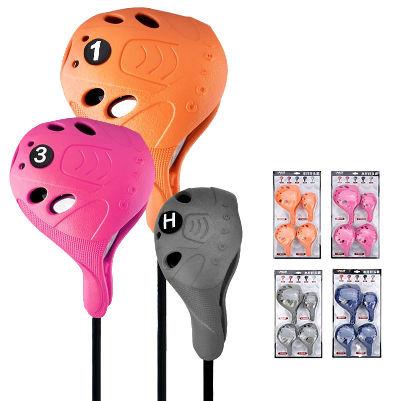 Golf club cover head cover one-wood three-wood fairway wood cover space-saving protective cover PGM full