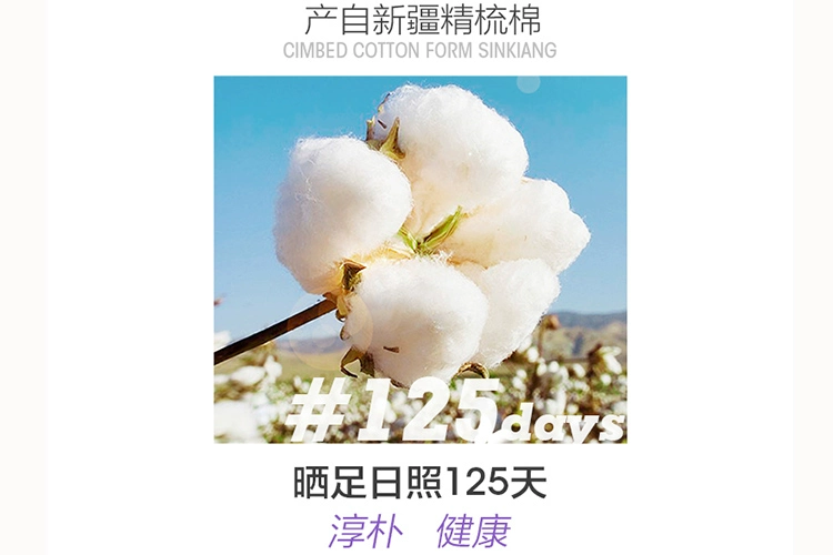 Chính hãng Scarecrow Cotton Chất liệu cotton ngắn tay ngắn Áo thun có ren nửa tay áo lót DC89380-O Đồ lót cơ bản