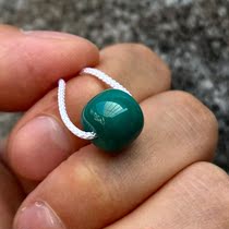 Original Mine Jade Culture Material Blue Green Pine Stone Old Type of Hell Color Round 108 Candida Pearl Star Moon Handheld by hand string Top waist Supporting Pearl