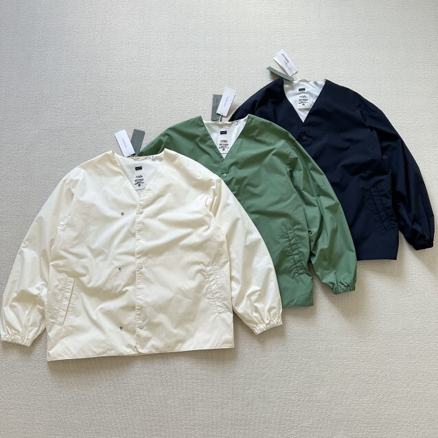 Japanese Style Cardigan 65/35 Lightweight Waterproof Light Electronic Cardigan Jacket 23Ss