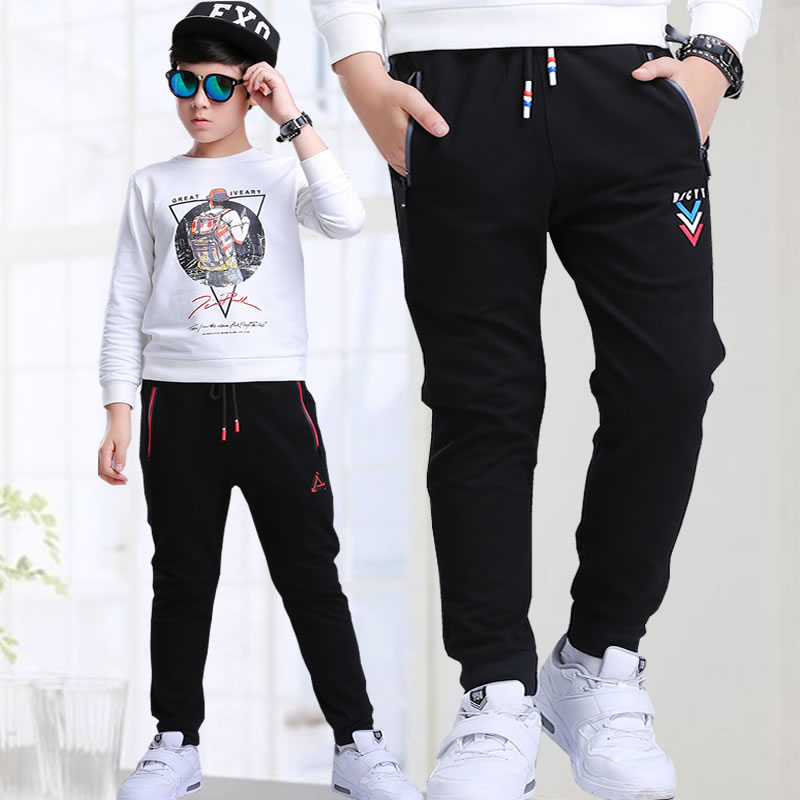 Chàng trai quần 2020 sportspants mới trong trẻ em lớn mùa xuân và mùa thu quần bé trai quần childrens quần lỏng lẻo childrens lỏng quần trẻ em quần áo