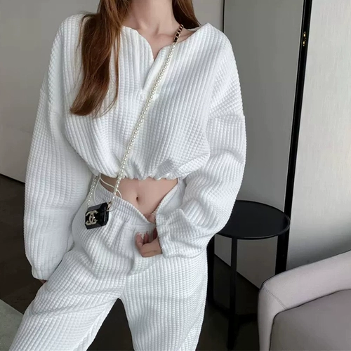 Демисезонная короткая брендовая сексуальная толстовка, лонгслив, высокая талия, в западном стиле