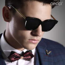 OPCCI GM big face glasses men driving special polarized sun glasses tide HD driver driving glasses myopia sunglasses