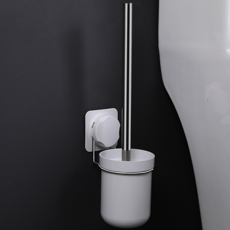 Kebar No Dead End Toilet Brush Home Wash Toilet Brush Makeup room Long handle hanging wall style Cleaning set free of punch