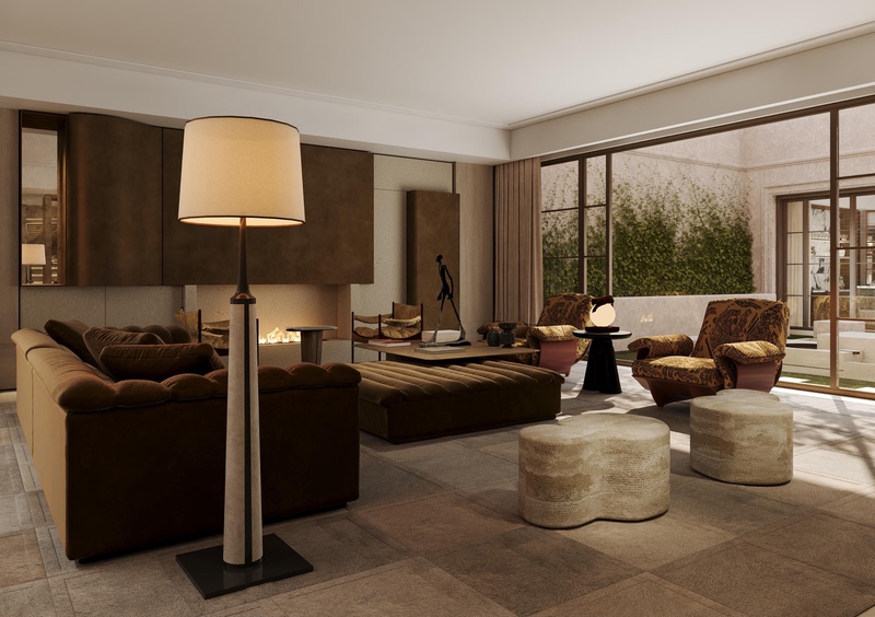 750 Seamless Design-1250 ㎡ The Bund Tian Tong Li Cad Construction Drawings + Renderings + Official Photography Plan
