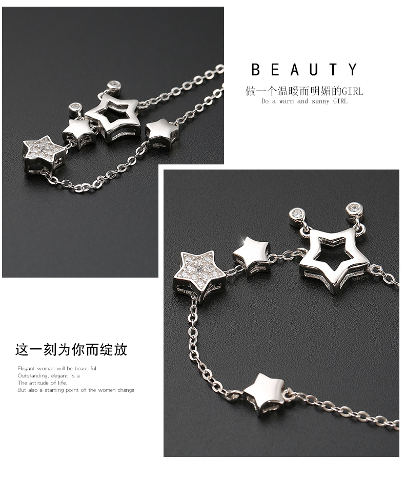 Chaine de cheville Femme en Argenterie - Ref 3103563 Image 11