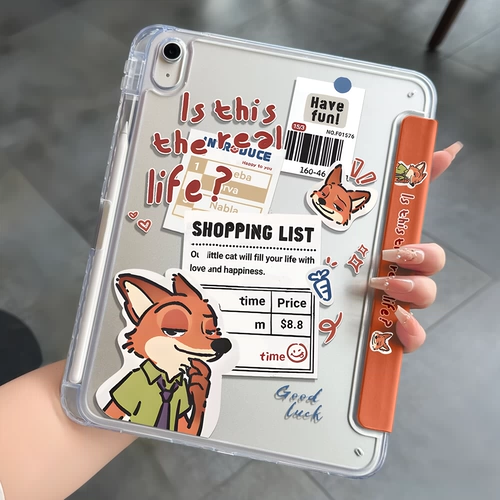 Подходит для iPad. Защитный чехол для планшета iPad. Воздухозащитный чехол для iPad 11 дюймов, 13 дюймов, air7/6/5, тройной y-type Pro, Apple 11 поколения a16, 9-го поколения 10, с гнездом для ручки, мини-акриловый 4, защитный чехол 8.