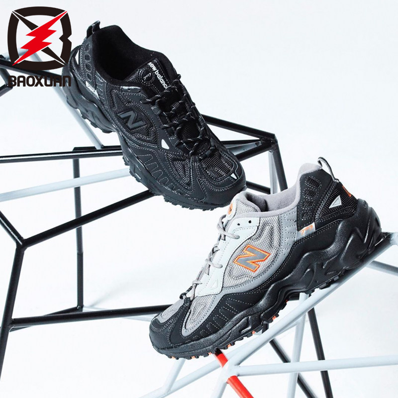 NEW BALANCENB Black Warrior 3M reflective casual retro men's old shoes running shoes MLWL703CB