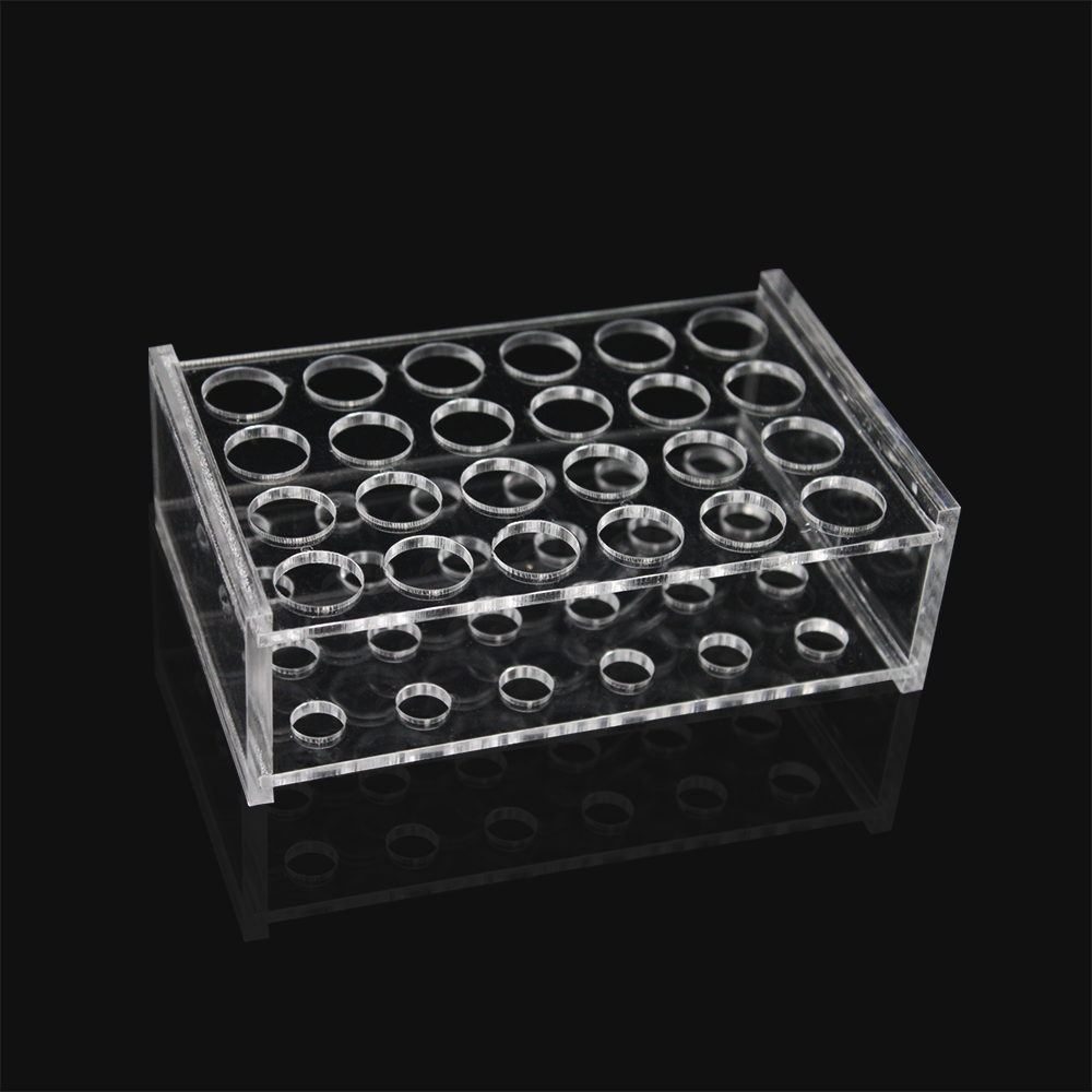 Biosharp白鲨BS-CTR-100-A BS-CTR-100-B 7/10ml有机玻璃离心管架