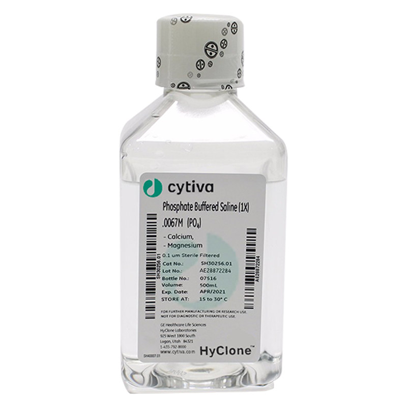 Cytiva HyClone SH30256.01 PBS缓冲液 无钙镁PH7.0-7.2 过滤除菌