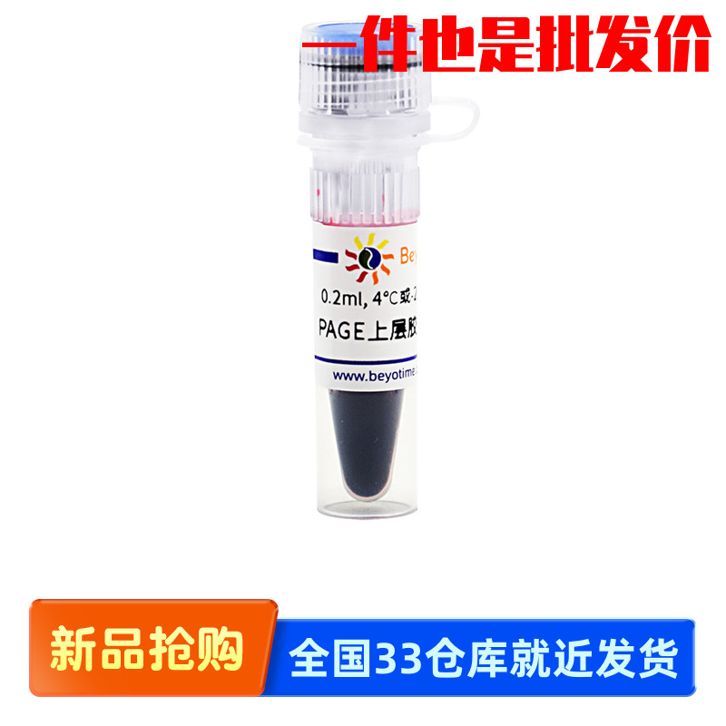 碧云天Beyotime P0705-0.2ml P0705-1ml PAGE上层胶红色染料500X