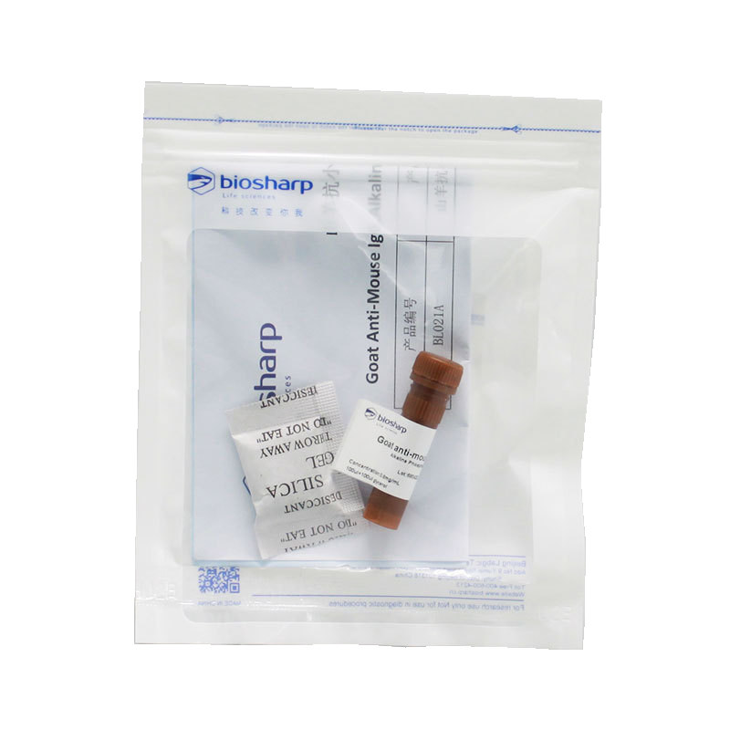 白鲨 Biosharp BL021A AP标记山羊抗小鼠IgG 0.1ml 二抗 亲和纯化