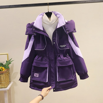 2024 winter new style jacket, down jacket, women's mid-length waisted workwear jacket, thickened cotton jacket 2024 winter new style jacket, down jacket, women's mid-length waisted workwear jacket, thickened cotton jacket