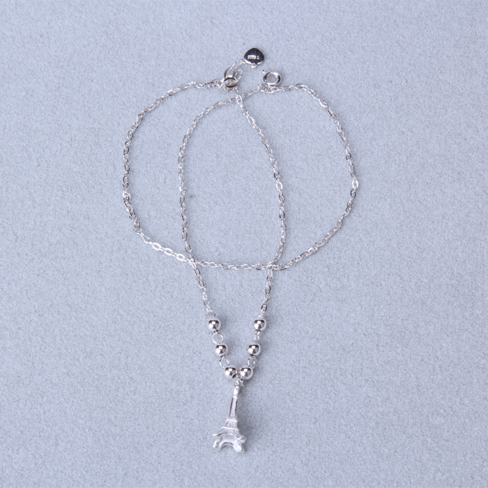 Chaine de cheville Femme en Argenterie - Ref 3105002 Image 4