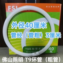 FSL Foshan Lighting T9 ring tube 40 watt white light Philips T8 ring tube 32 watt white light thick ring tube white light 6500k