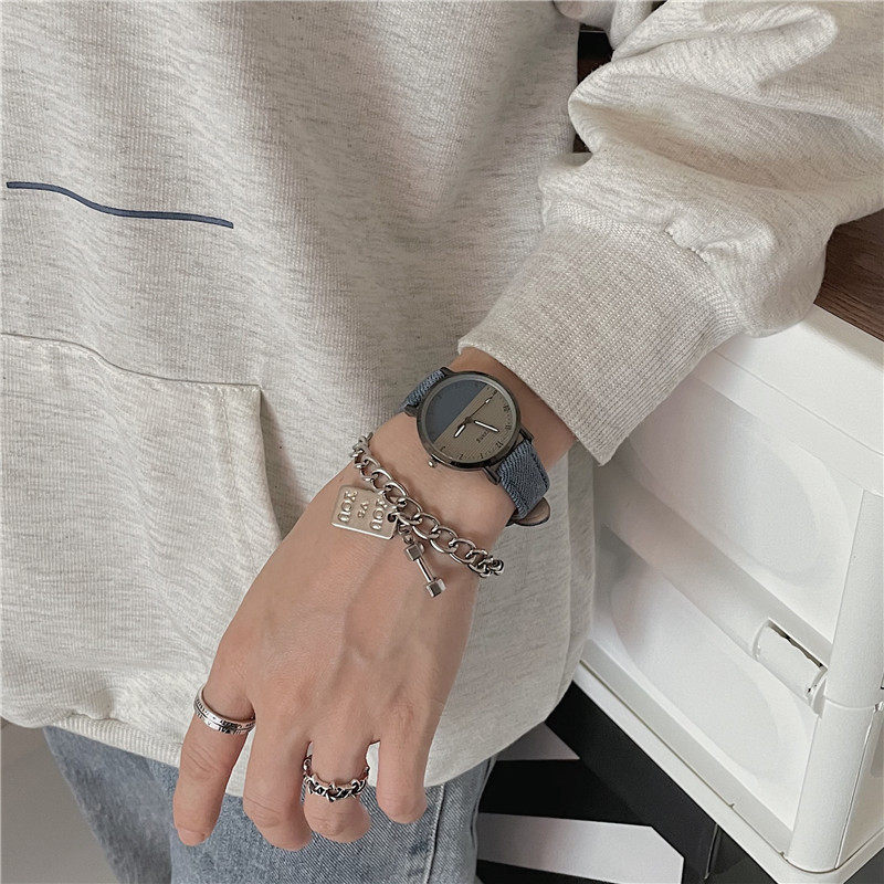 Minimalist Quartz Watch For Students And School Girls Elegant_voghion.com