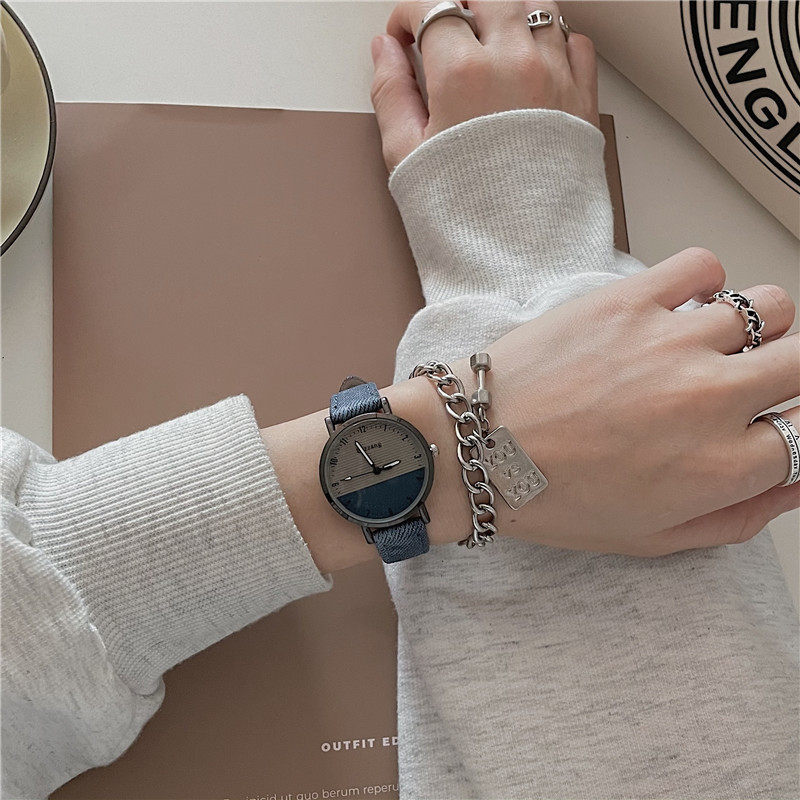 Minimalist Quartz Watch For Students And School Girls Elegant_voghion.com