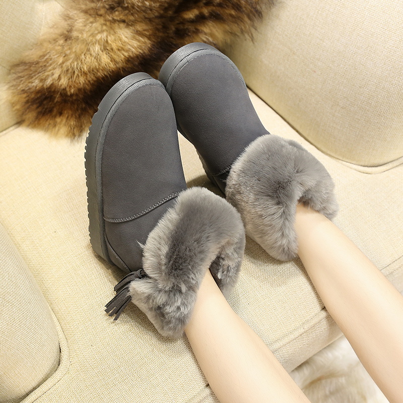 Bottes mi-saison femme en Caoutchouc - Ref 3249922 Image 1