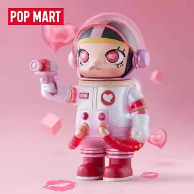 POPMART Bubble Mate Mega Space Moll Collection Series 100%Anniversary Second -generation Treasure Box