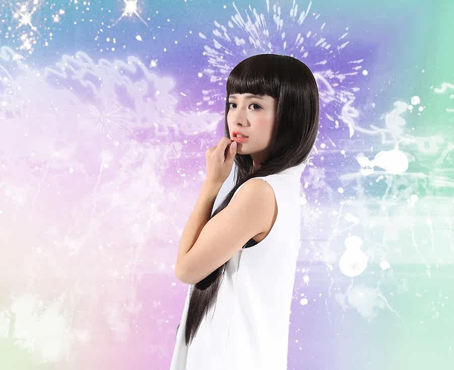 Perruque Long cheveux raides - Ref 2611335 Image 8