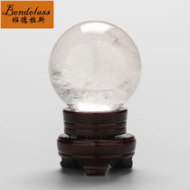 Banderas natural white crystal ball ornaments transfer lucky feng shui polo office living room bedroom decoration
