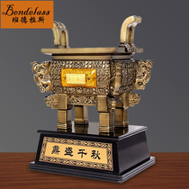 Banderas tripod ornaments Dingsheng Qianqiu office housewarming living room lobby company opening gift decoration ornaments