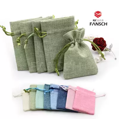 Van Gogh jewelry velvet bag bag small cloth bag jewelry bag jewelry box play bag custom