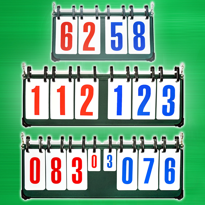 Opie six-digit basketball scoreboard four-digit scorer table tennis scorer