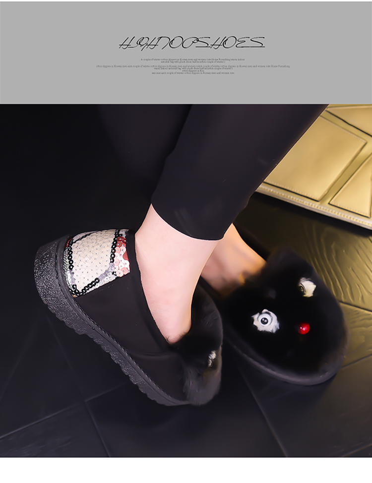 Giày dép nữ mùa đông phiên bản Hàn Quốc có đế dày dễ thương với gót cao sang trọng sandal nữ đế cao
