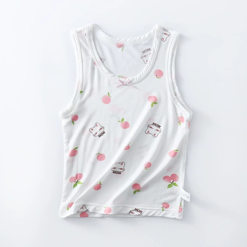 Детская тонкая летняя майка, пижама без рукавов, эффект подтяжки