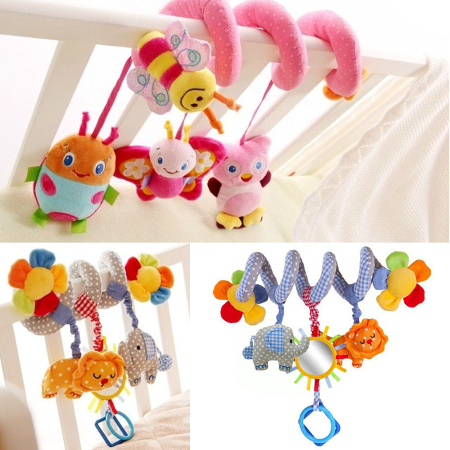 Foreign trade first born baby crib around the newborn music bed hanging 0-1-year-old baby puzzle early teaching appeasement toy