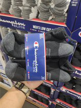 Shanghai Costco open city Guest CHAMPION Champion Short Sox Mens Sports Sox 8 Double Group