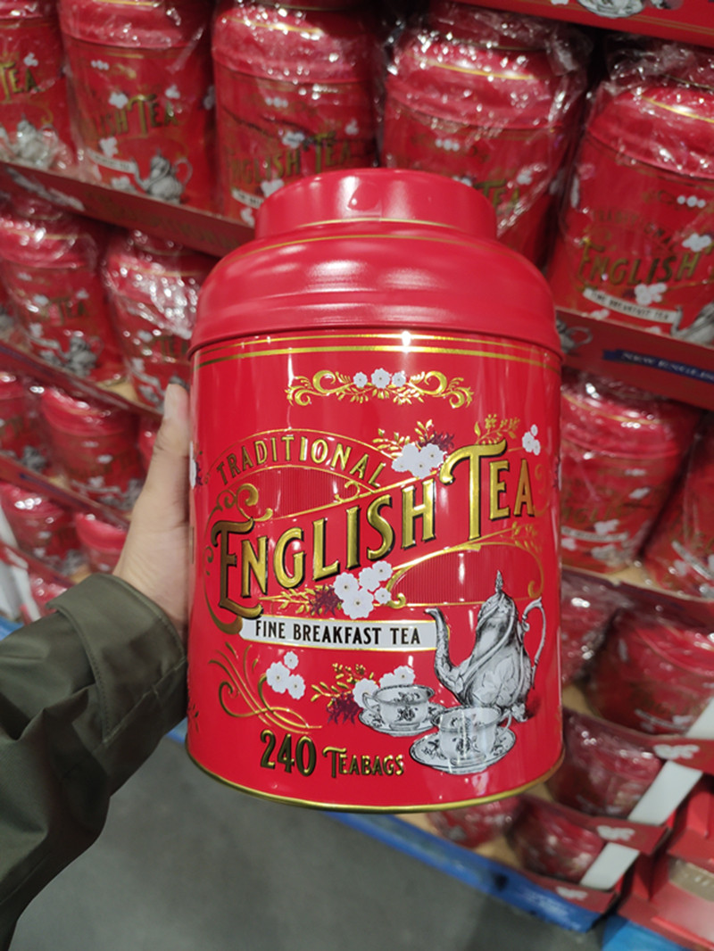 Shanghai Open City Guest Costco Sri Lankan English-style Breakfast Black Tea Bag Tea 480g (2gx240 bag)