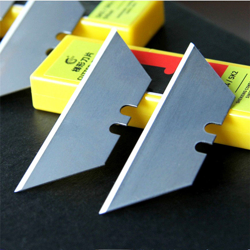 [USD 4.02] Ladder-shaped folding blade wallpaper carpet cutting knife ...