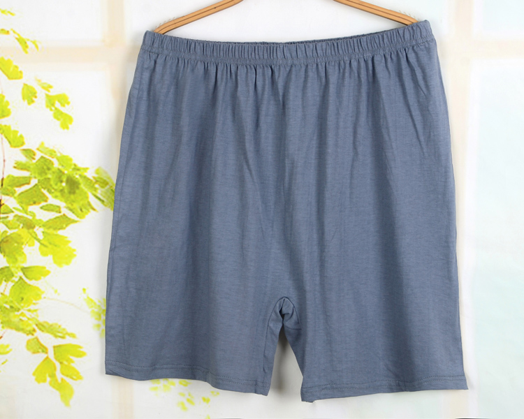 Quần soóc cotton nam trung niên Quần lót cotton mỏng cũ cộng với phân bón quần short XL quần xì nam