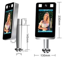  Dynamic tablet 7 inch monocular binocular face recognition site community school pedestrian channel gate ban system