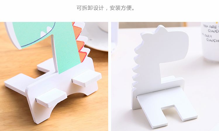 tivi casper Phim hoạt hình động vật bảng gỗ điện thoại di động tươi và đáng yêu đơn giản điện thoại di động hỗ trợ lười biếng máy tính để bàn xem TV chủ điện thoại - TV tivi samsung 49 inch